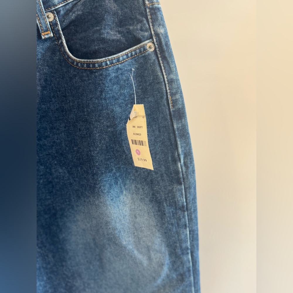 Vintage U.S. Polo Assn. Women’s 9/10 Bootcut Jeans | Y2K Thick 100% Cotton Denim - Picture 3 of 8